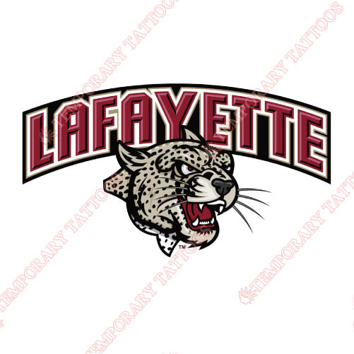 Lafayette Leopards Customize Temporary Tattoos Stickers NO.4768